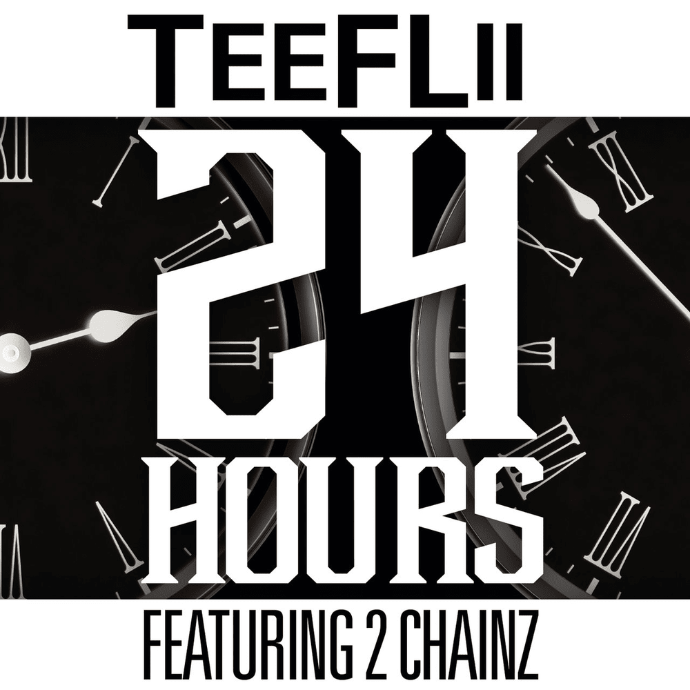 Album cover art for "24 Hours" by DJ Tephlon & 2 Chainz