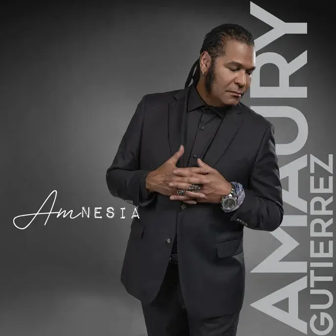 Album cover art for "Amnesia" by Amaury Gutiérrez