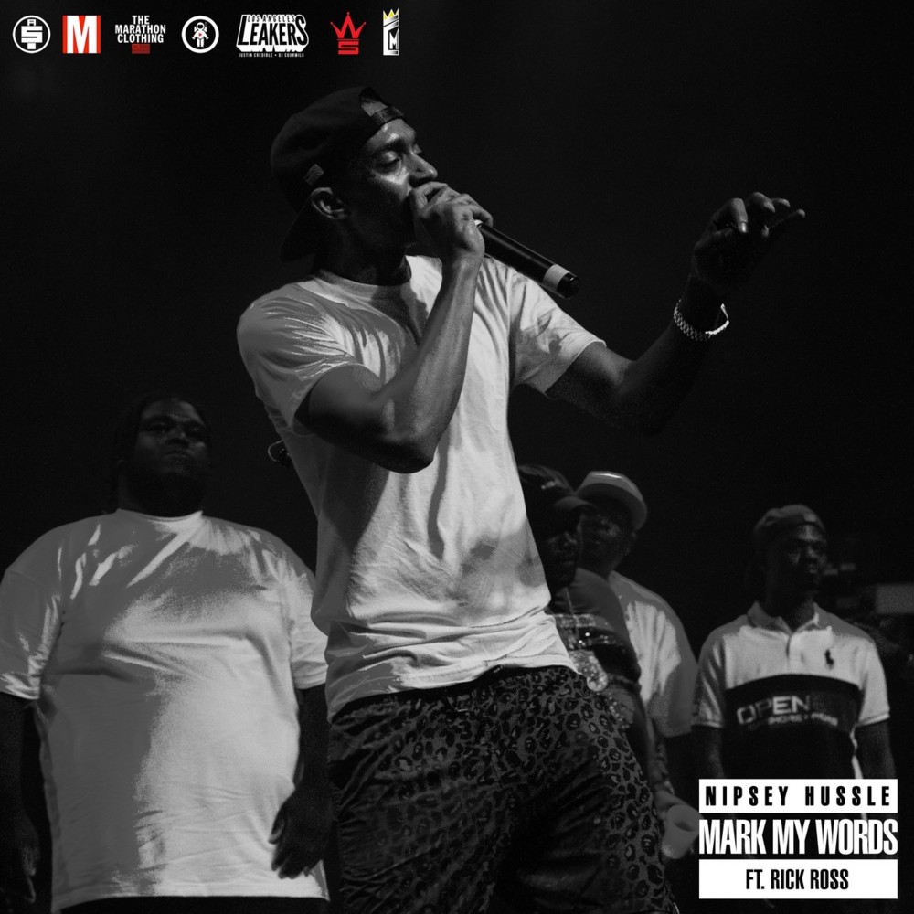 Album cover art for "Mark My Words" by Nipsey Hussle & Rick Ross