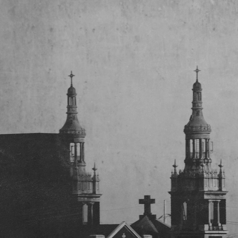 Album cover art for "Crutches, Crosses, Caskets" by Pusha T