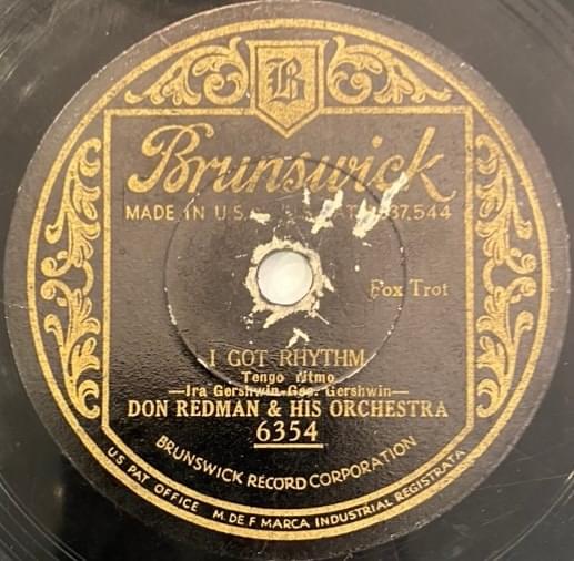Album cover art for "I Got Rhythm" by Don Redman & His Orchestra