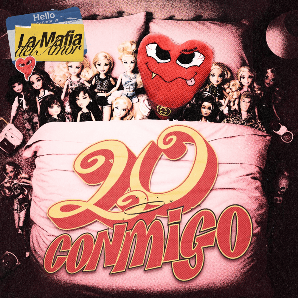 Album cover art for "20 Conmigo" by La Mafia del Amor