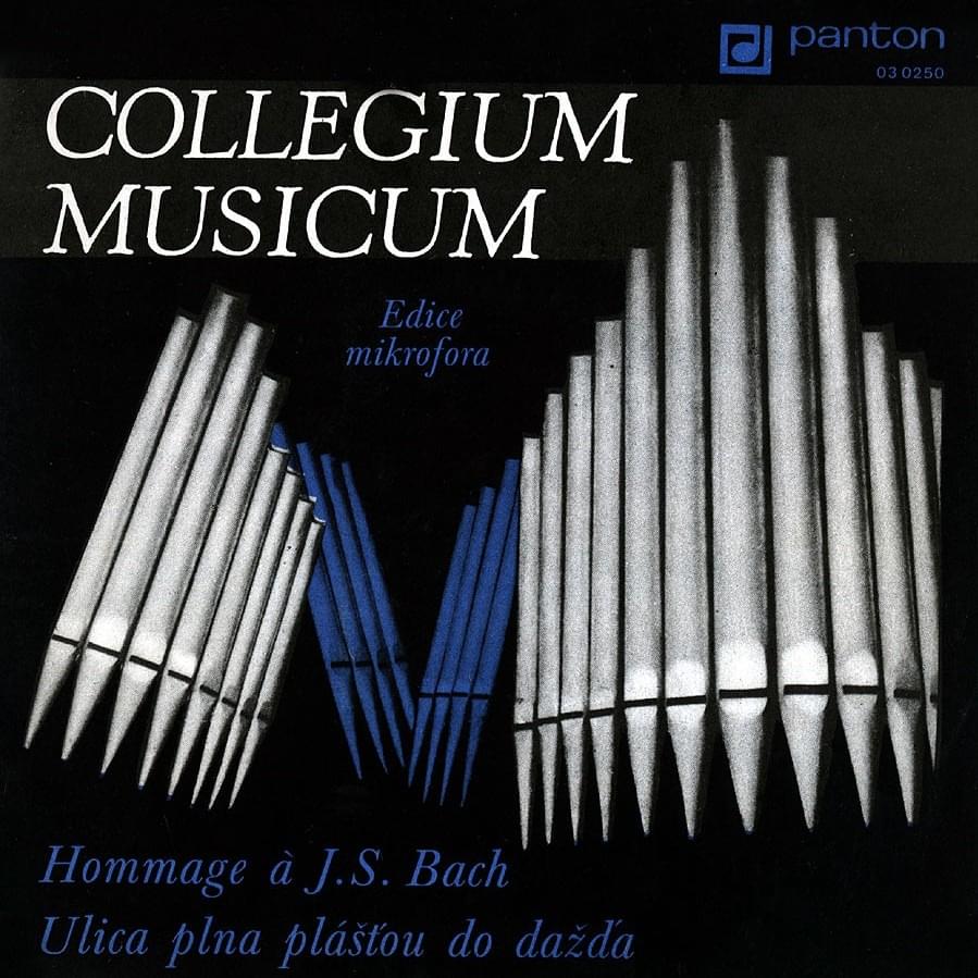 Album cover art for "Hommage � J. S. Bach" by Collegium Musicum