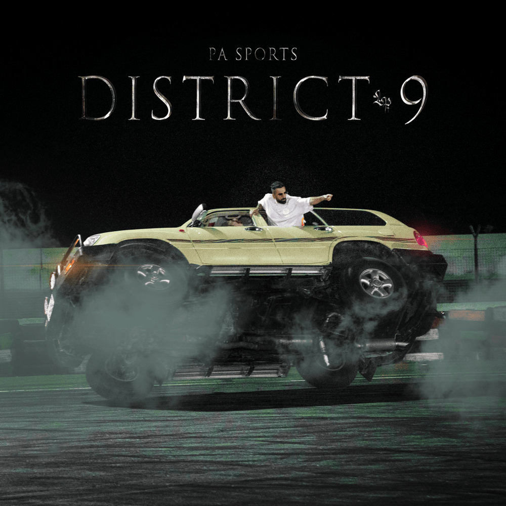 Album cover art for "District 9" by PA Sports