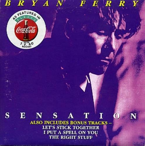 Album cover art for "Sensation" by Bryan Ferry