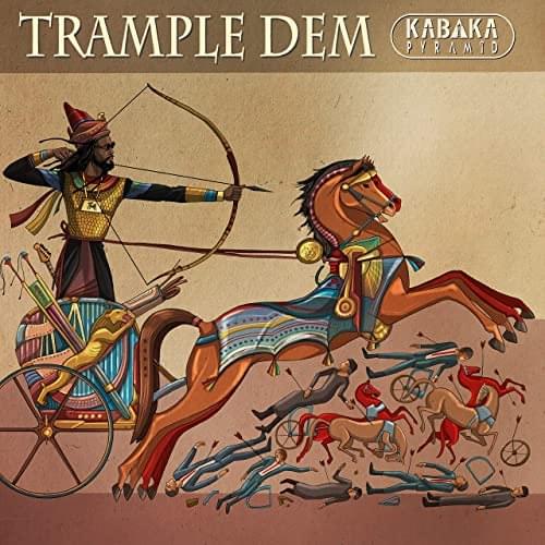 Album cover art for "Trample Dem" by Kabaka Pyramid