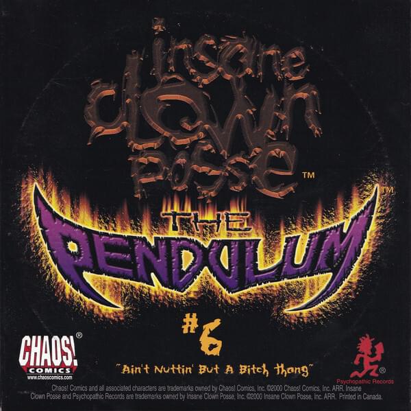 Album cover art for "Nuttin’ but a Bitch Thang" by Insane Clown Posse