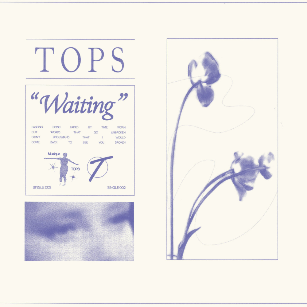 Album cover art for "Waiting" by TOPS