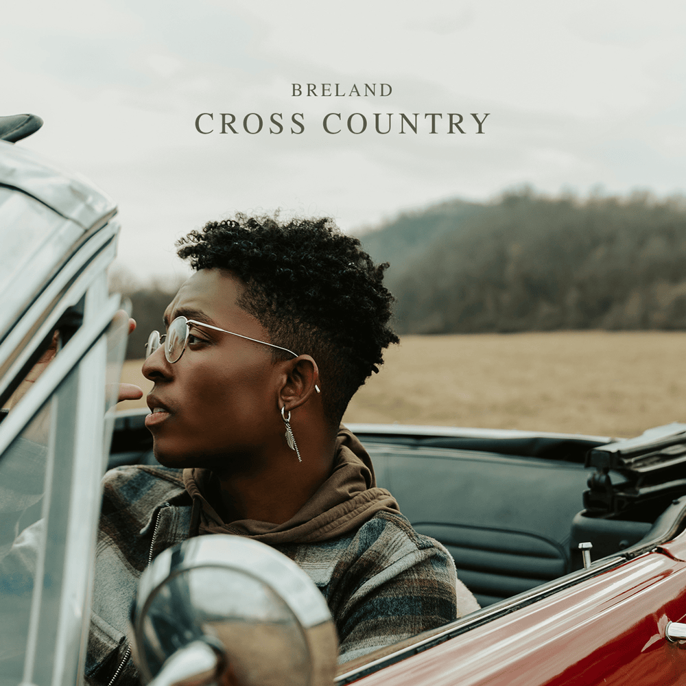 Album cover art for "Cross Country" by BRELAND