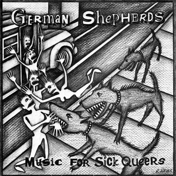 Album cover art for "I Adore You" by German Shepherds