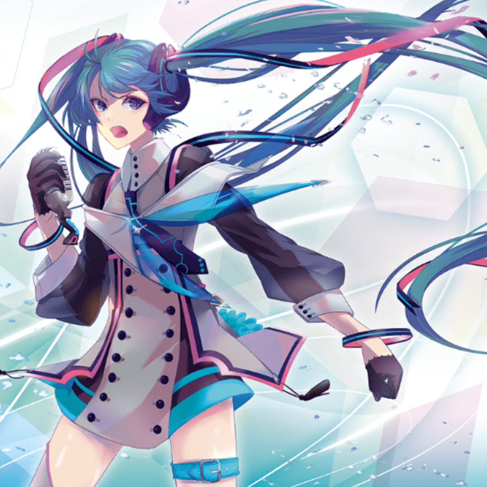 Album cover art for "Hand in Hand" by ​livetune & 初音ミク (Hatsune Miku)