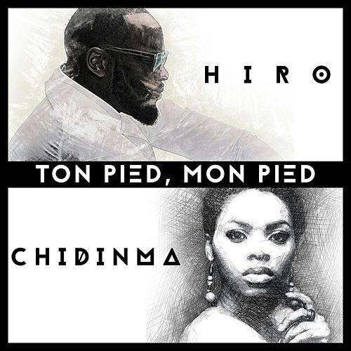 Album cover art for "Ton pied, mon pied" by Hiro & Chidinma
