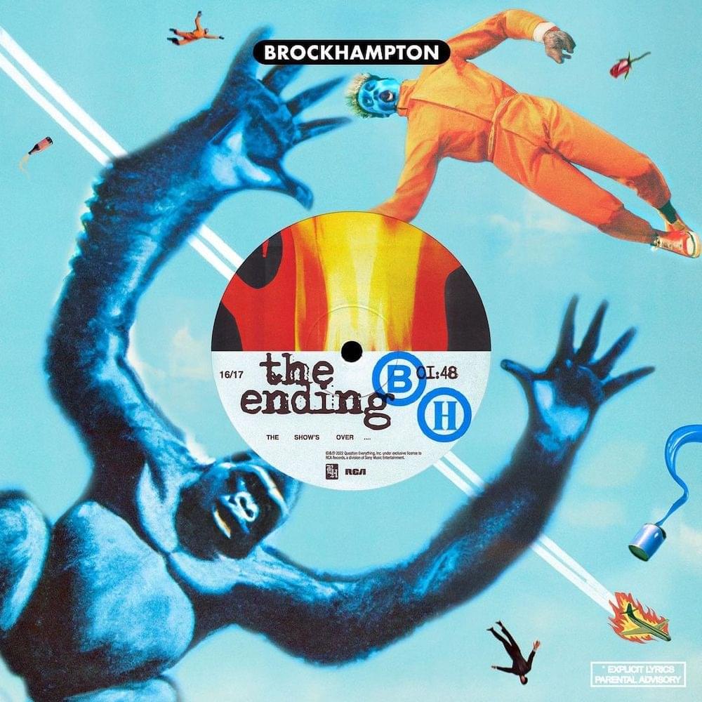 Album cover art for "The Ending" by BROCKHAMPTON