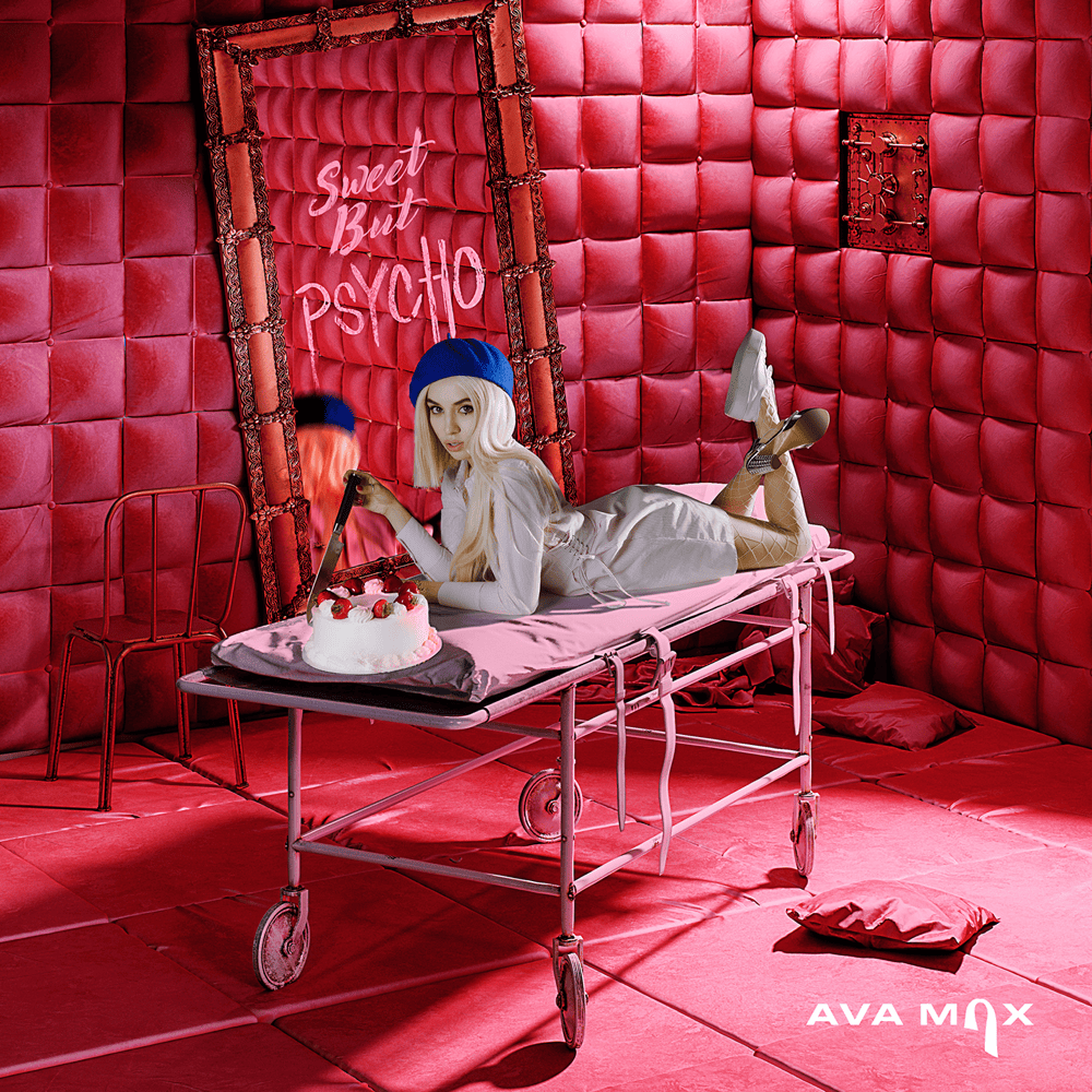 Album cover art for "Sweet but Psycho" by Bravo Hits