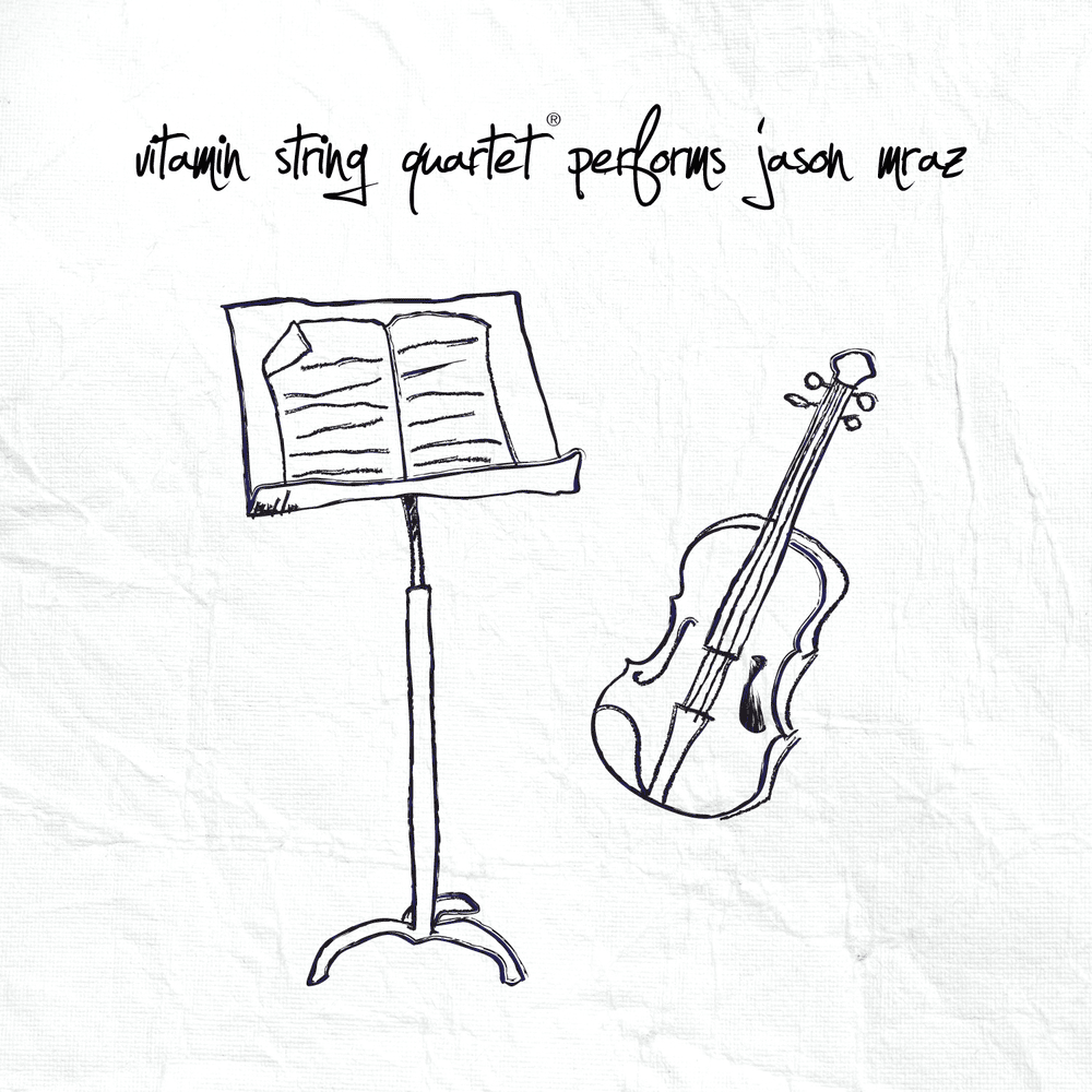 Cover image for Vitamin String Quartet Performs Jason Mraz