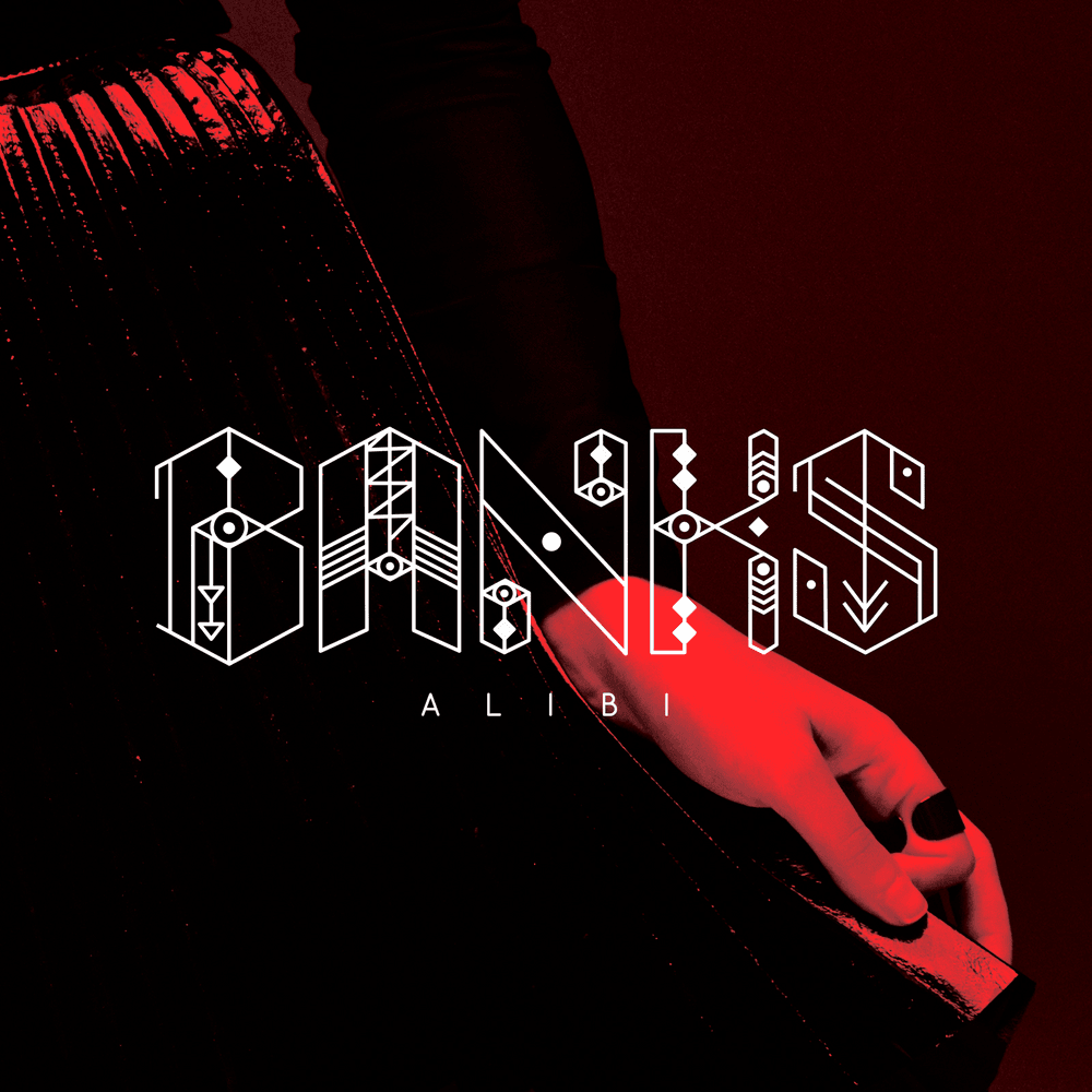 Album cover art for "Alibi" by BANKS