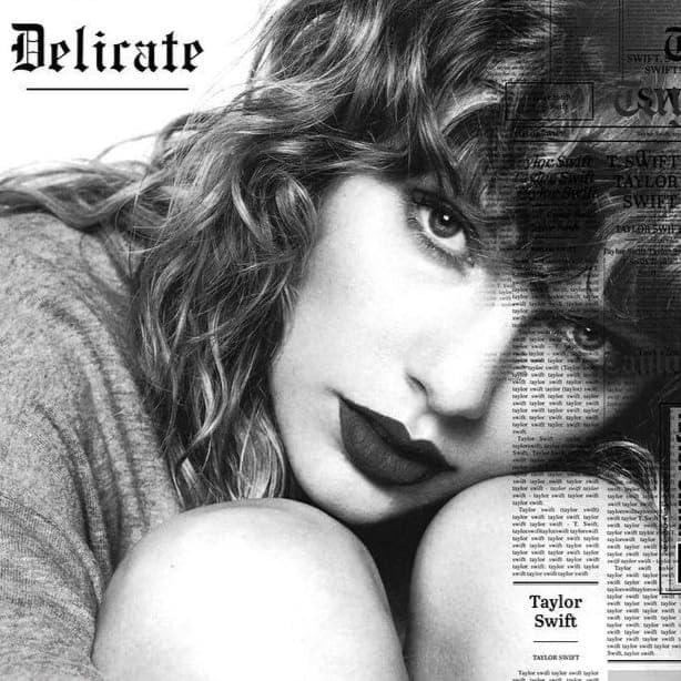 Album cover art for "Delicate" by NOW That’s What I Call Music!
