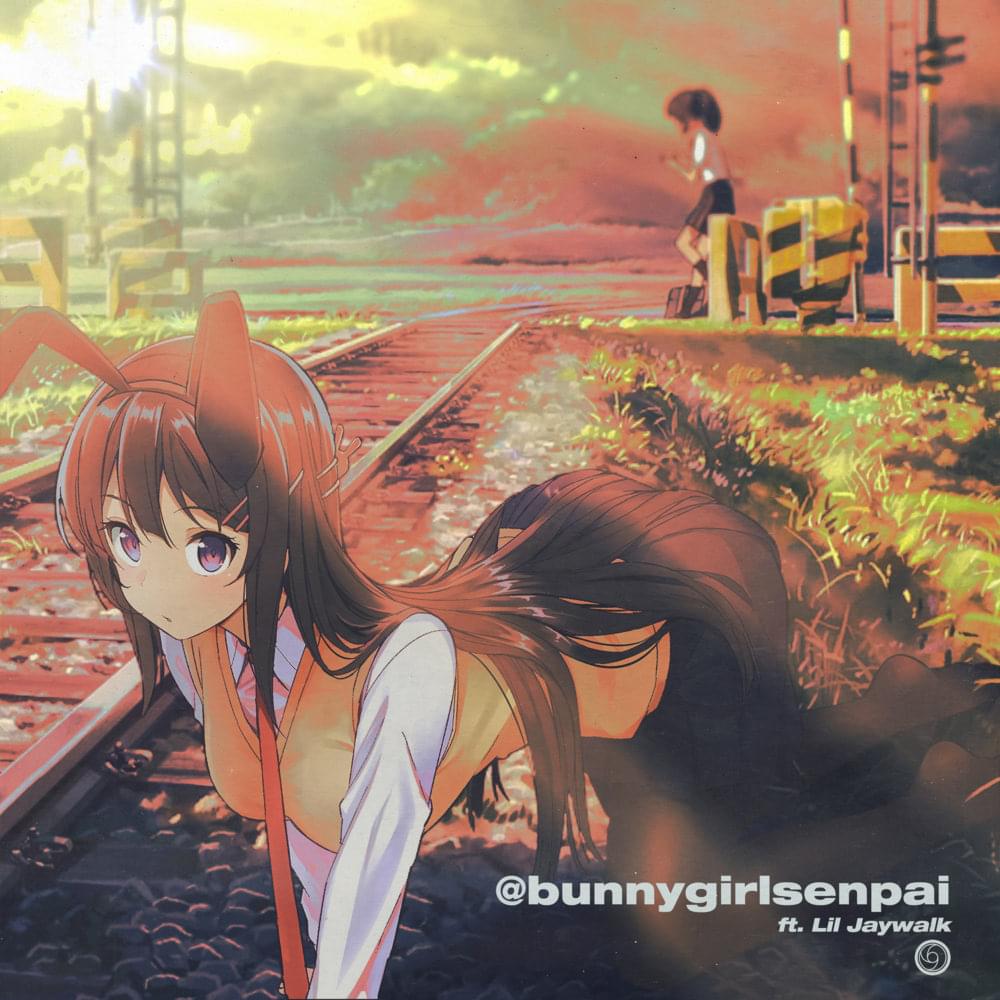 Album cover art for "@bunnygirlsenpai" by pdr dax & Lil Jaywalk
