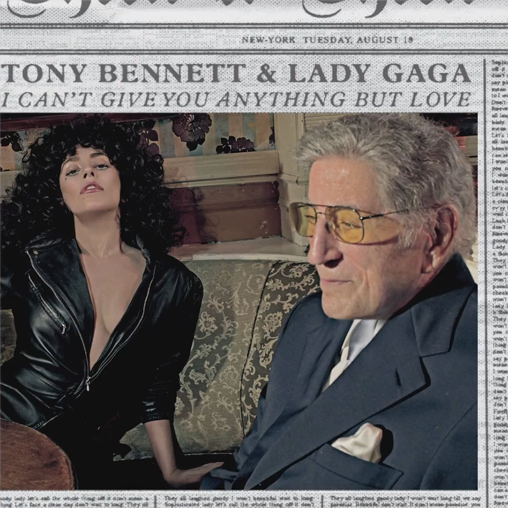 Album cover art for "I Can’t Give You Anything But Love" by Tony Bennett