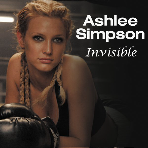Album cover art for "Invisible" by Ashlee Simpson