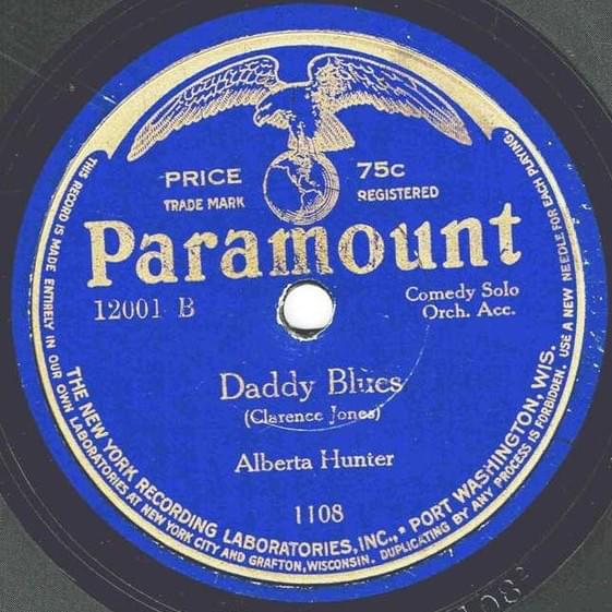 Daddy Blues by Alberta Hunter