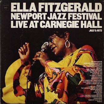 Album cover art for "Smooth Sailing" by Ella Fitzgerald