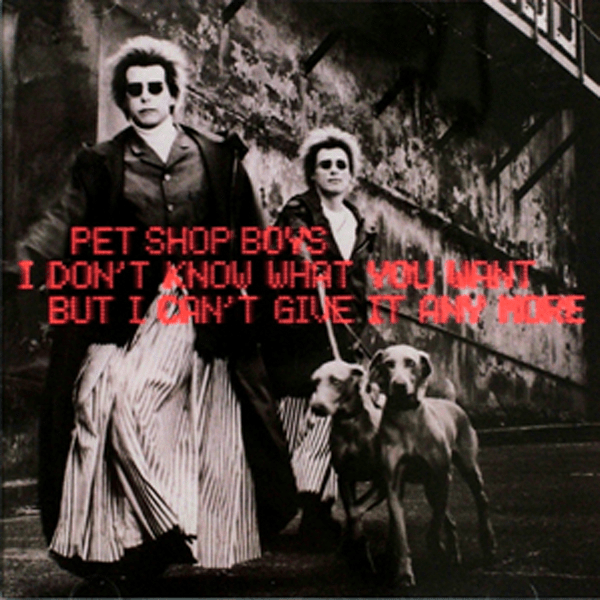 Album cover art for "I Don’t Know What You Want But I Can’t Give It Any More" by Absolute Music