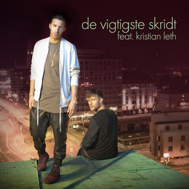 Album cover art for "De Vigtigste Skridt" by Nik & Jay & Kristian Leth