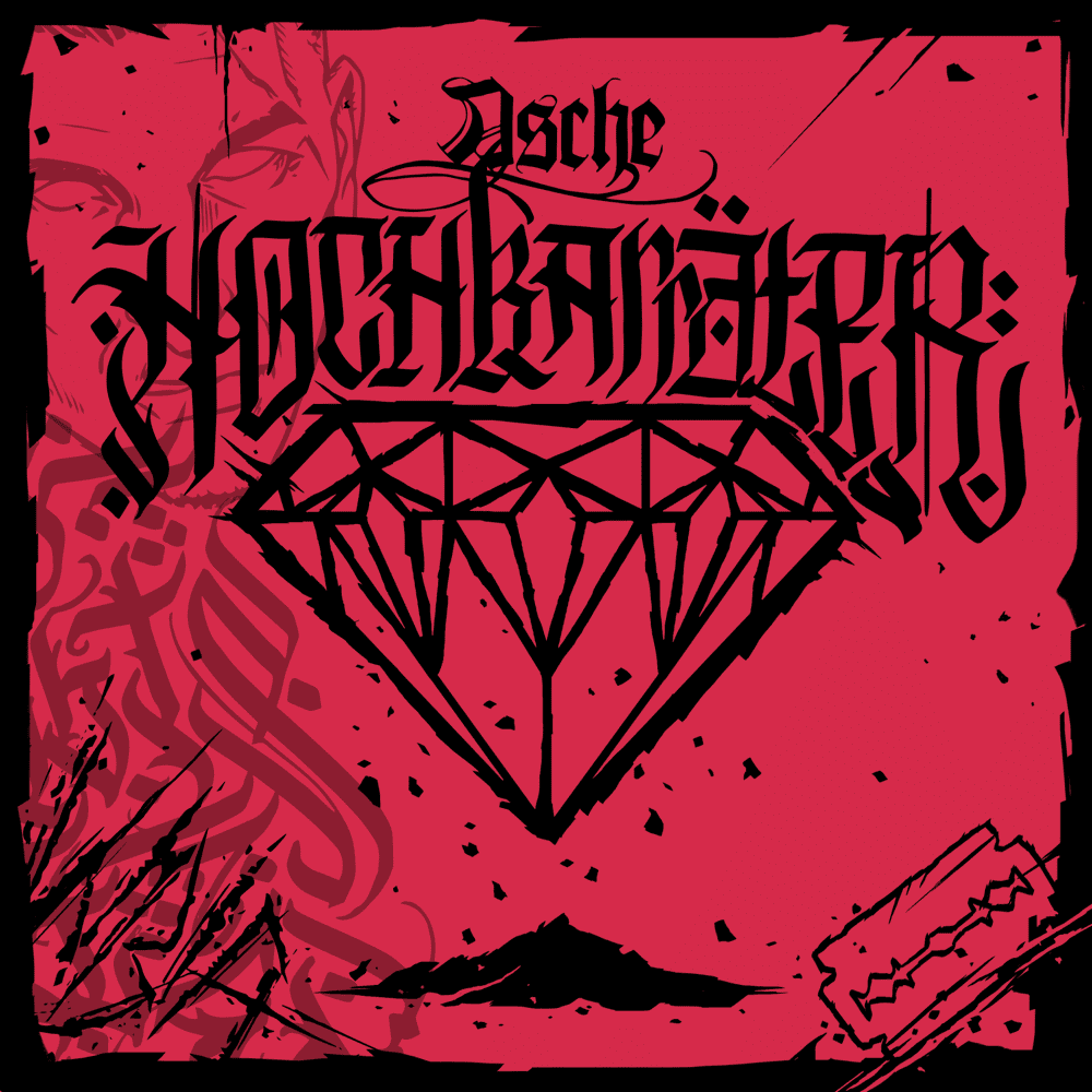 Album cover art for "Hochkaräter" by Asche