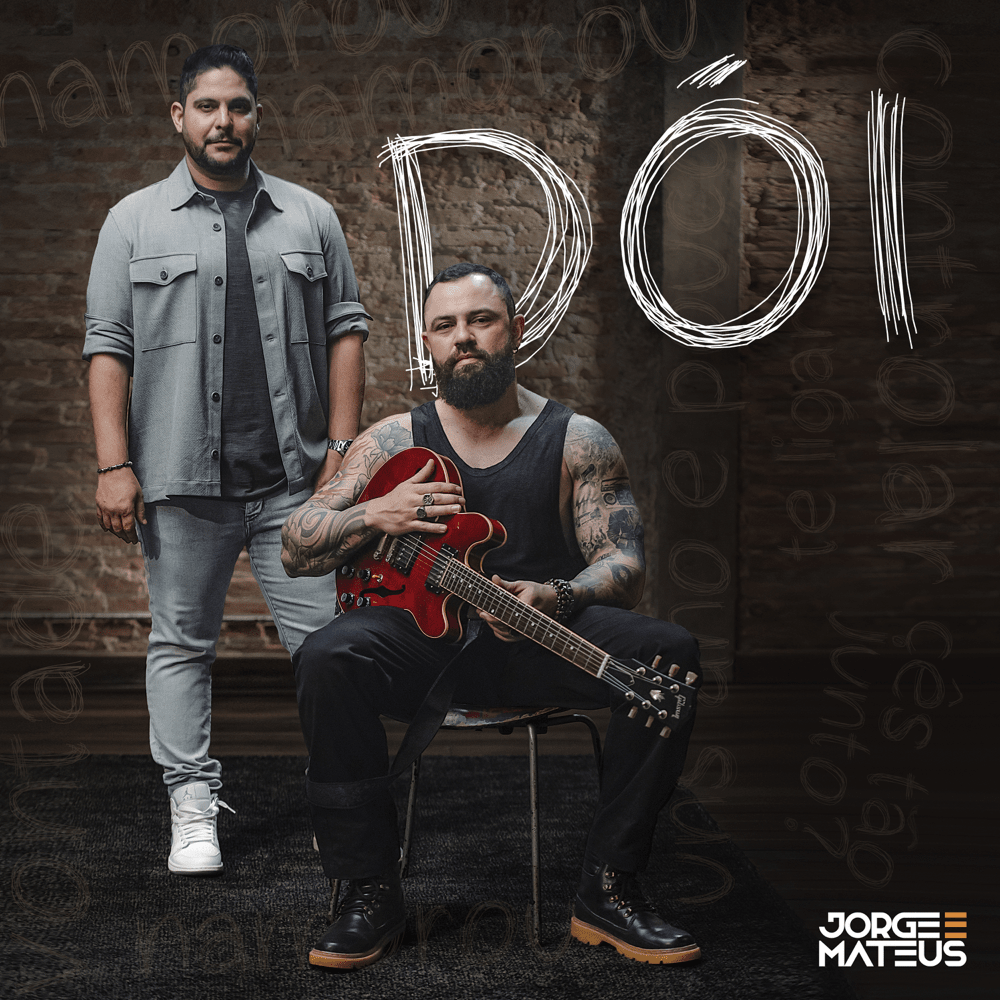 Album cover art for "Dói" by Jorge & Mateus