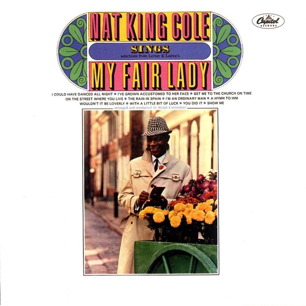 Album cover art for "The Rain in Spain" by Nat “King” Cole