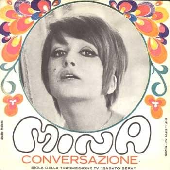Album cover art for "Conversazione" by Mina