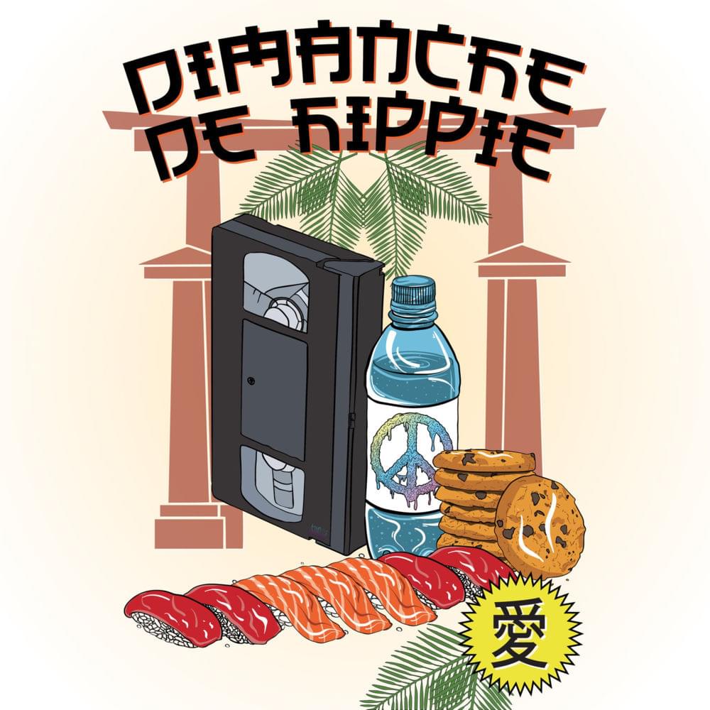 Album cover art for "Les nouveaux hippies, Pt. 1" by KIK