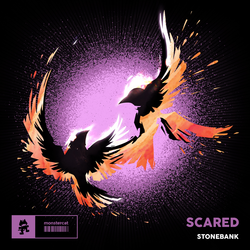 Album cover art for "Scared" by Stonebank