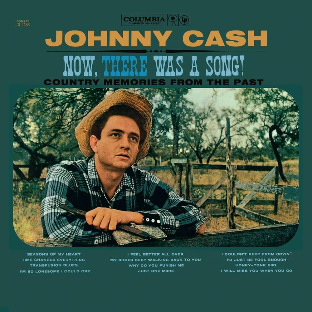 Album cover art for "I Couldn’t Keep from Crying" by Johnny Cash
