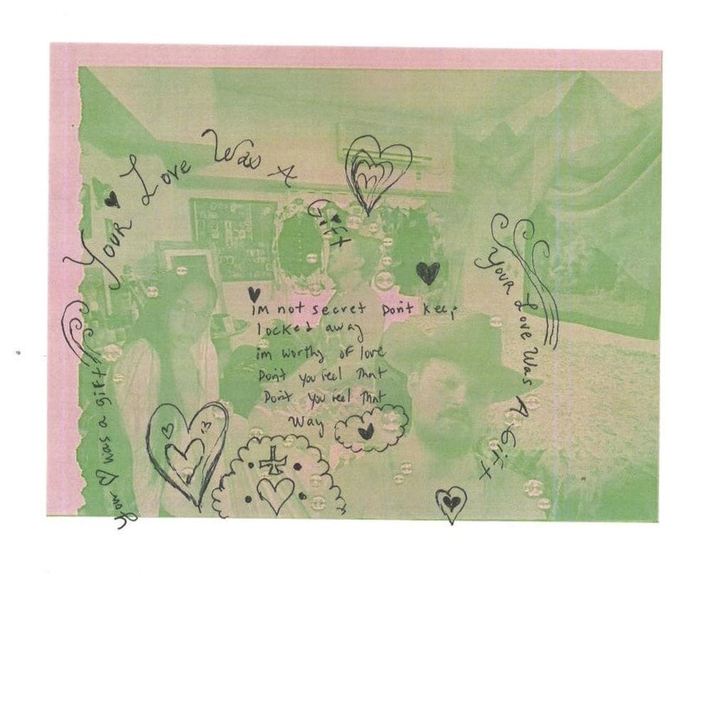 Album cover art for "Your Love Was a Gift" by Mykki Blanco