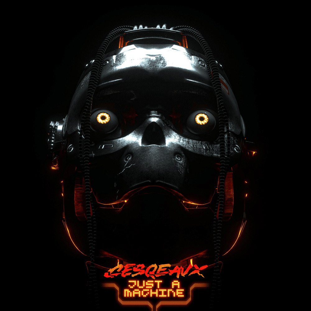 Album cover art for "​​just_a_machine.wav" by Cesqeaux