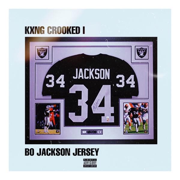 Album cover art for "Bo Jackson Jersey" by KXNG Crooked