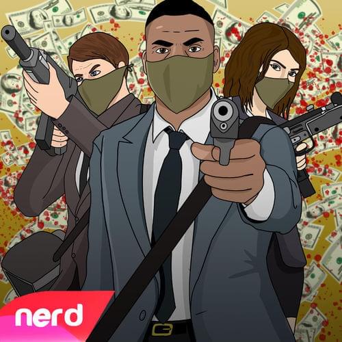 Album cover art for "Money in the Bag" by NerdOut & Kevin LaSean & Halocene