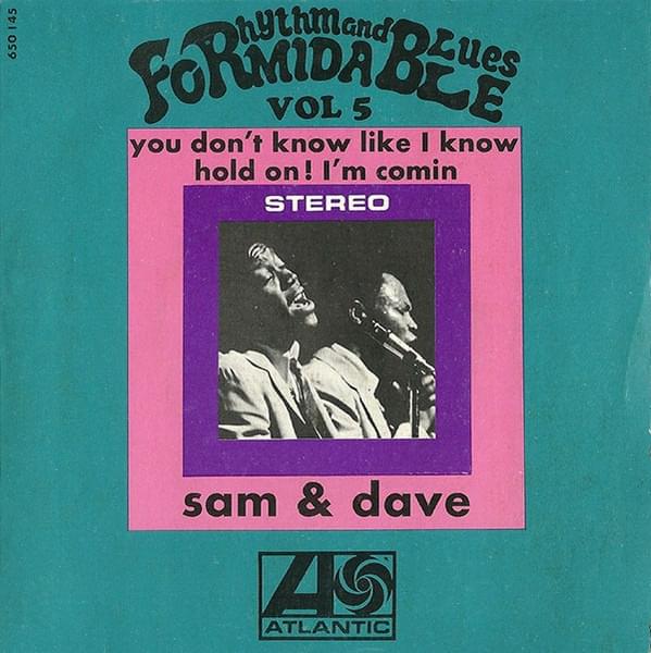 Album cover art for "You Don’t Know Like I Know" by Sam & Dave