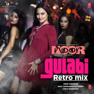 Album cover art for "Gulabi Retro Mix" by Sonu Nigam