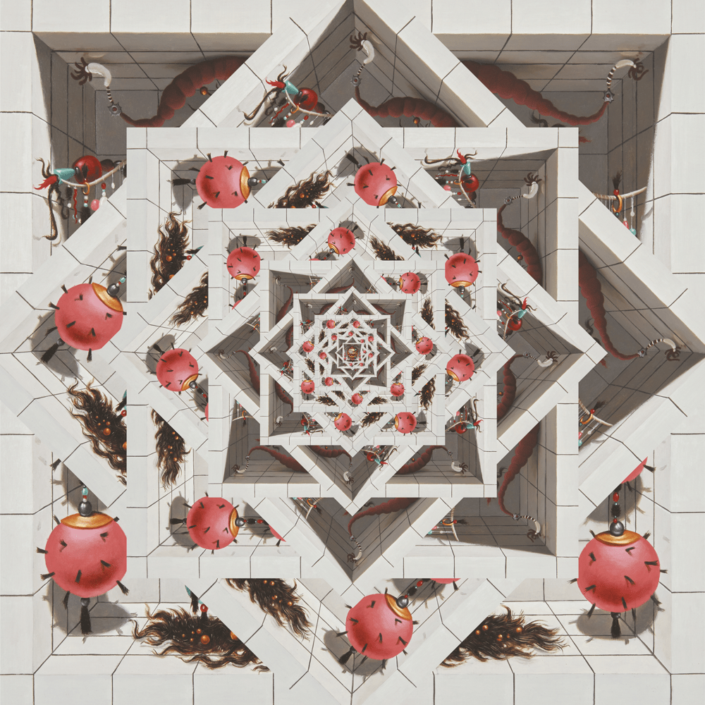 Album cover art for "Ringa Ringa (The Old Pandemic Folk Song) (Edit)" by Orbital & Mediaeval Baebes