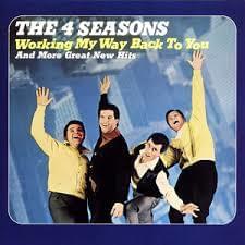 Album cover art for "Everybody Knows My Name" by The Four Seasons