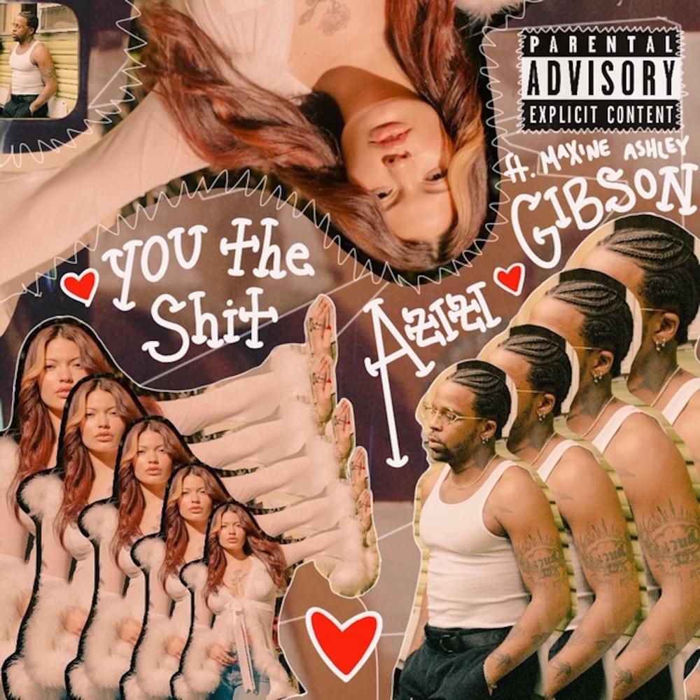 Album cover art for "You The Shit" by Azizi Gibson & Maxine Ashley