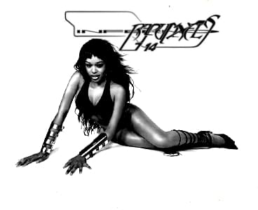 Album cover art for "RAPUNXEL’S INFERNO" by Azealia Banks