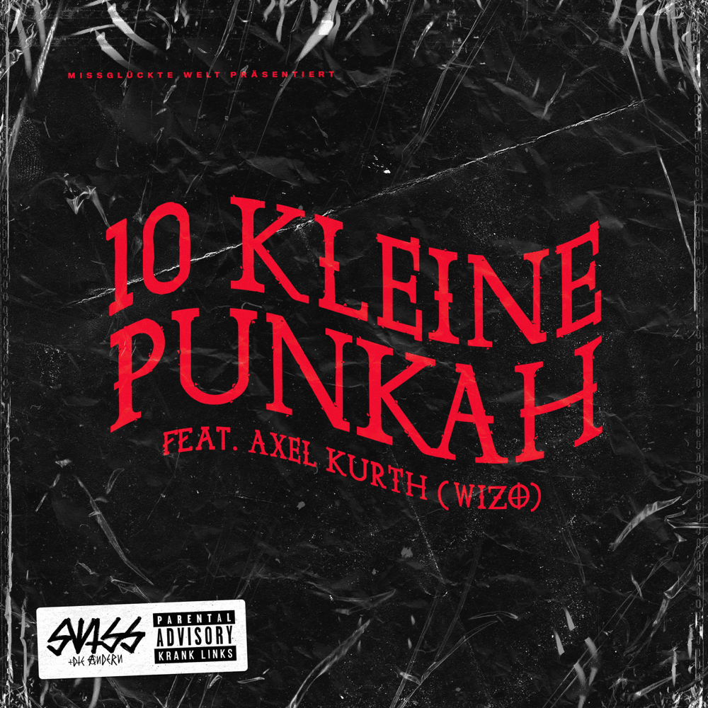 Album cover art for "10 kleine Punkah" by Swiss & Die Andern & Axel Kurth