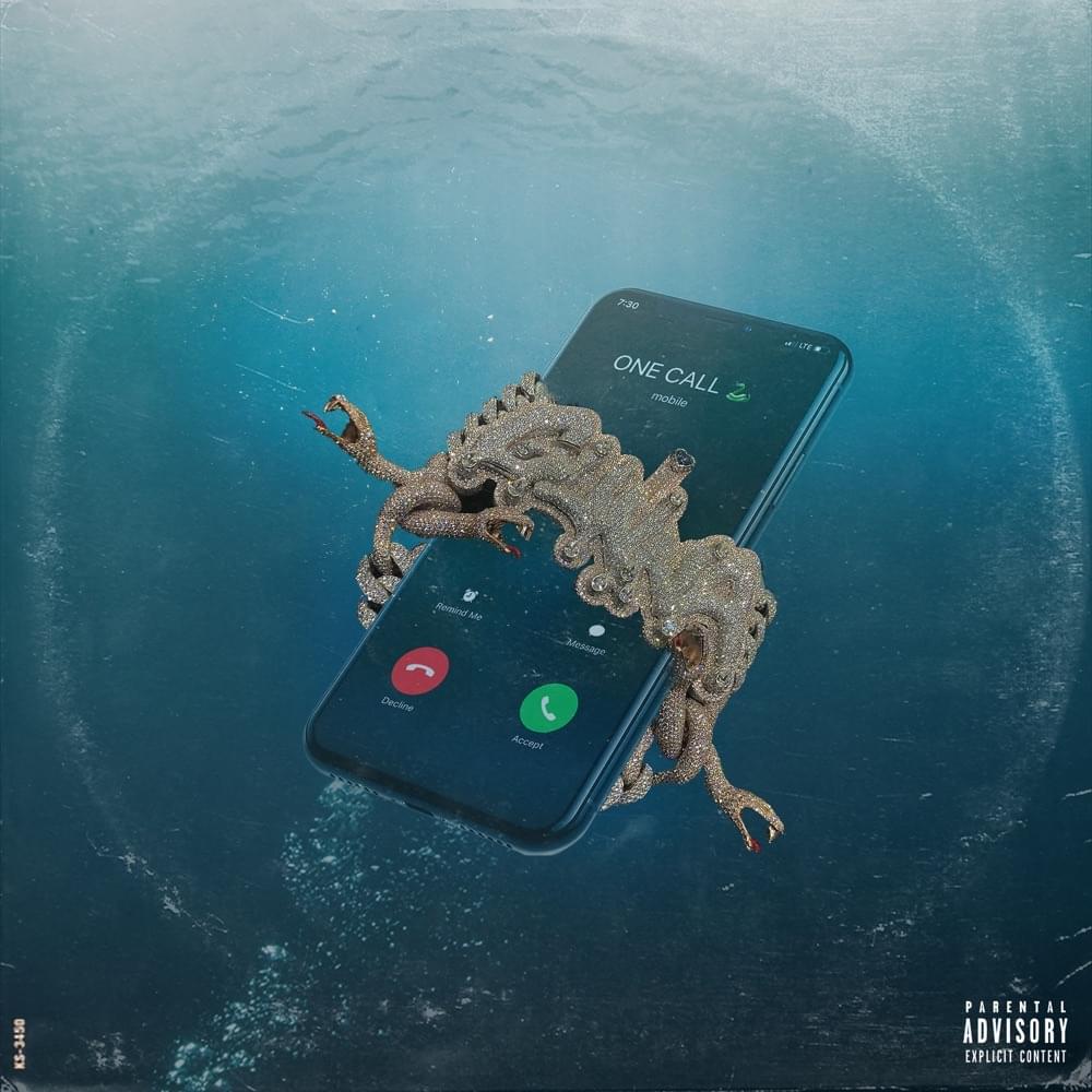 Album cover art for "One Call" by Gunna