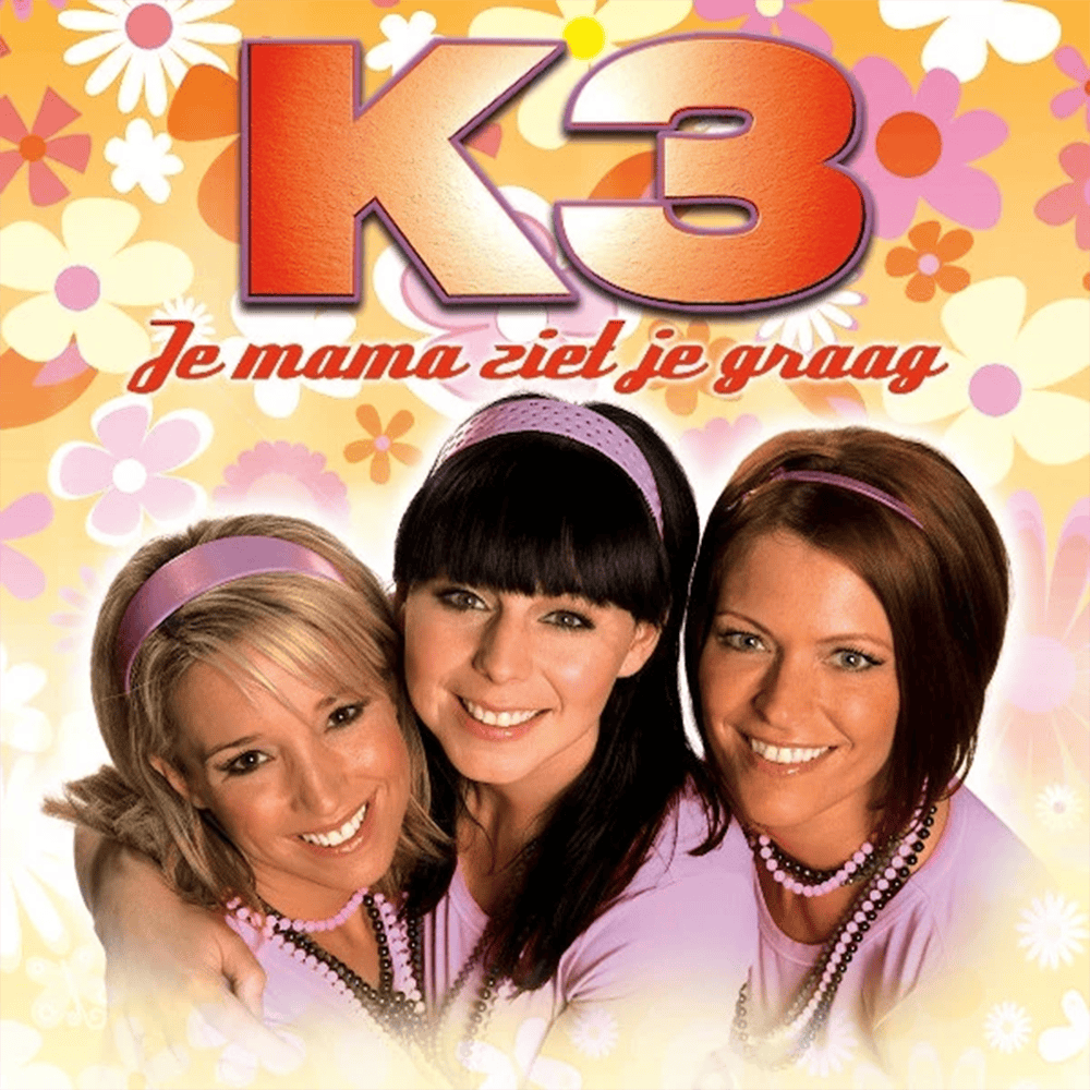 Album cover art for "Je mama ziet je graag" by K3
