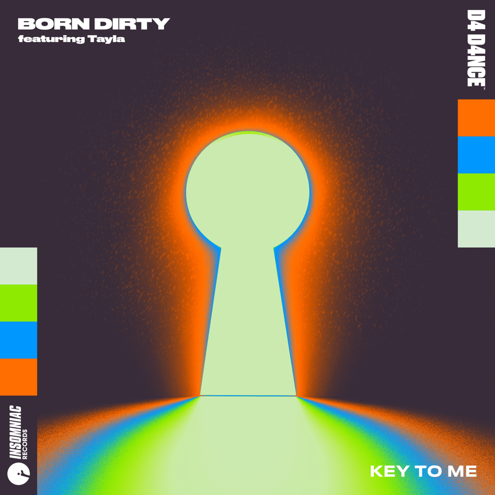 Album cover art for "Key to Me" by Born Dirty & Tayla (R&B)