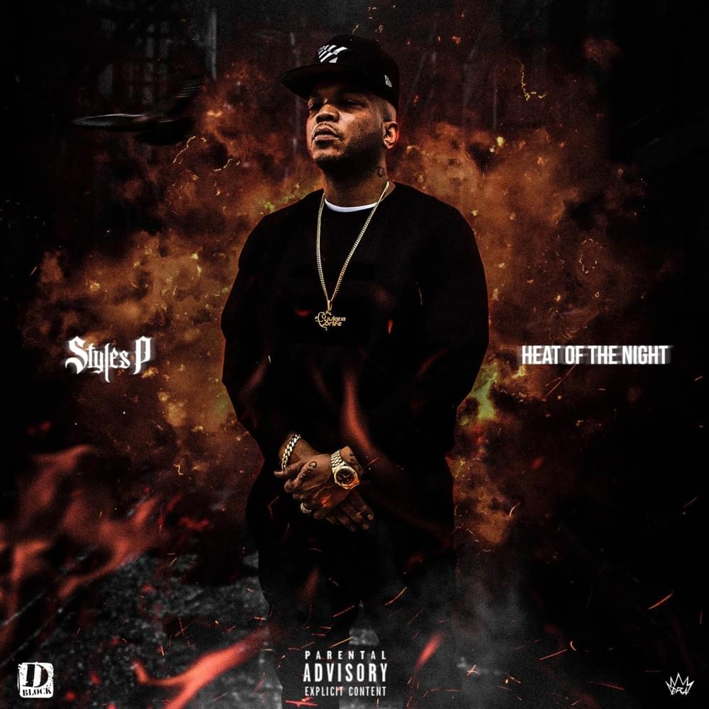 Album cover art for "Heat of the Night" by Styles P & Kobe